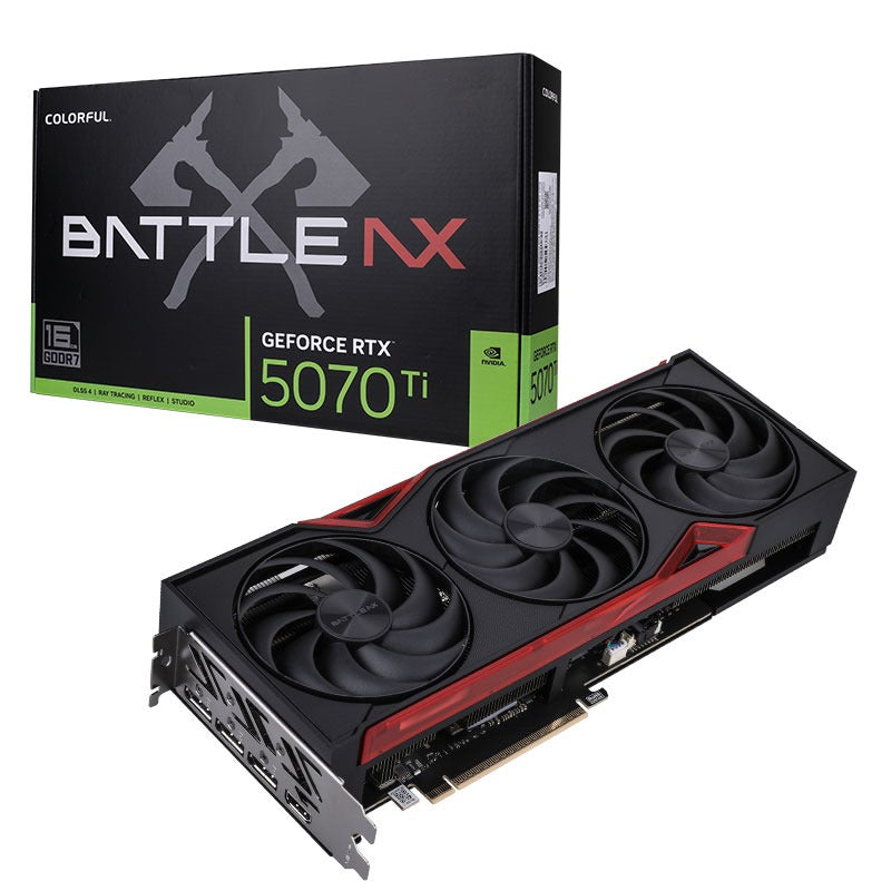 Colorful GeForce RTX 5070 Ti Battle AX SFF 16GB-V GDDR7 Graphics Card