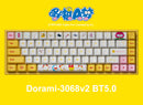 Akko Dorami 3068V2 BT5.0 RGB Hot-Swappable Mechanical Keyboard (Akko CS Ocean Blue)