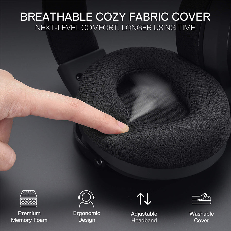 Redragon H858 Arrow Pro Carbon 4-Modes Wireless Gaming Headset (Black)