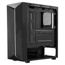 Cooler Master CMP 510 ARGB Strip Tempered Glass Mid Tower PC Case (Black) (CP510-KGNN-S00)