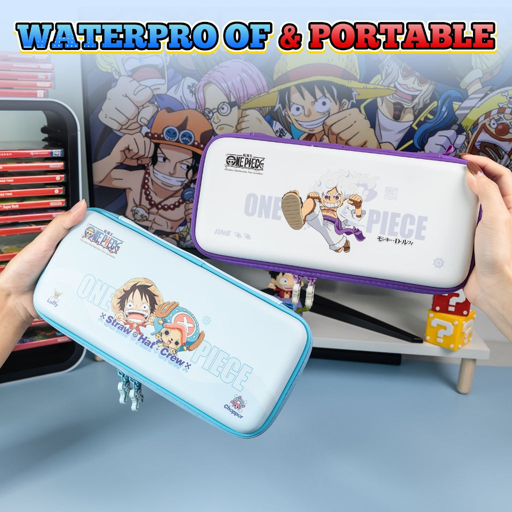 IINE One Piece Luffy & Chopper EVA Storage Bag for Switch/ Switch OLED (Blue) (L925) | DataBlitz
