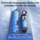 Baseus GoTrip DT1 High-Speed Foldable Handheld Fan (Space Grey) (C10272301813-00)