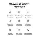 Baseus QPow 3 Digital Display Fast-Charging Power Bank with Built-in USB-C + iP Cable 20000mAh 22.5W