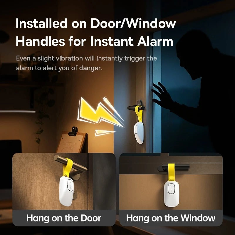 Baseus Heyo Door Stop Alarm (Moon White) (Z0004900)