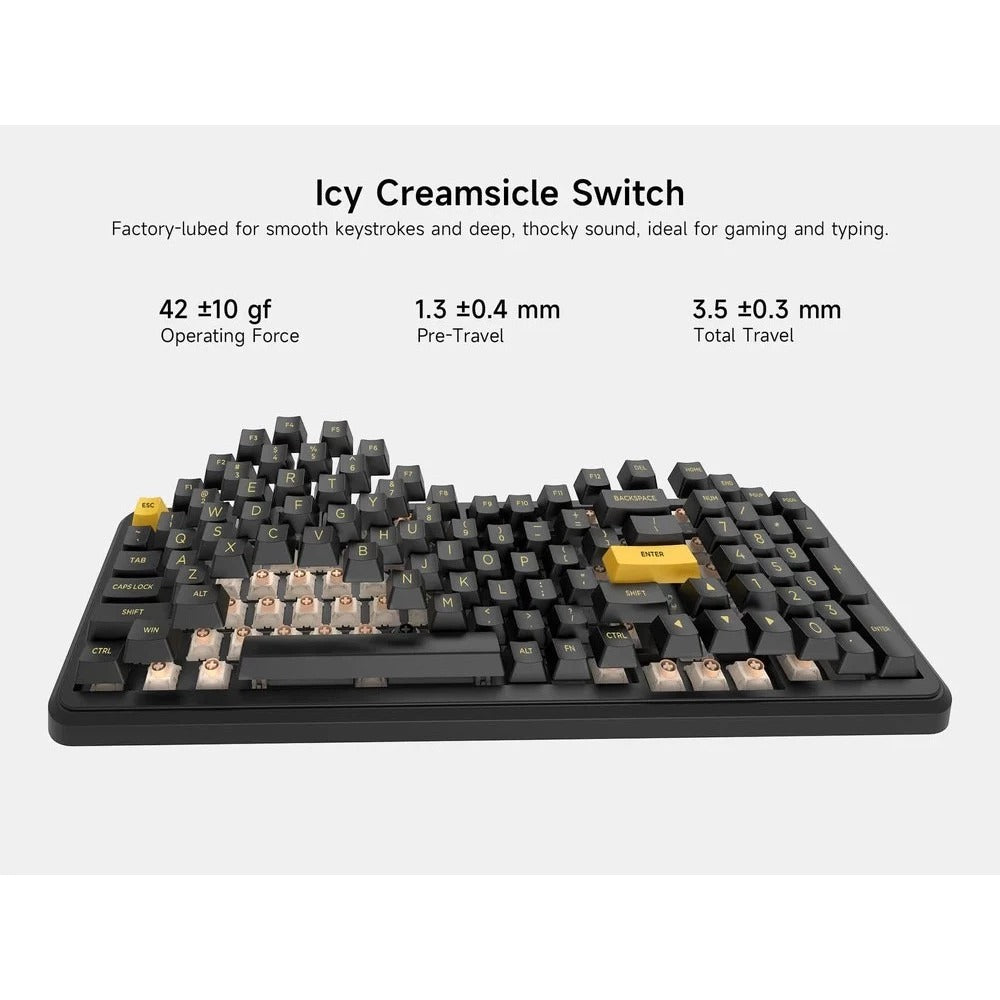 MCHOSE K99 V3 RGB Tri-Mode Hot-Swappable Mechanical Keyboard