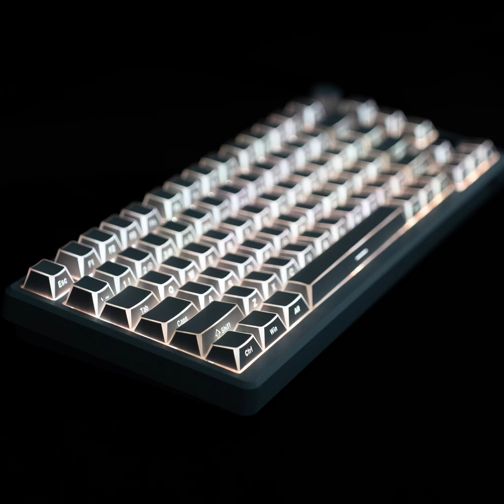 Royal Kludge RK-M75 HE RGB 81 Keys Hot-Swappable Mechanical Keyboard Frame Aurora (Mint Switch)
