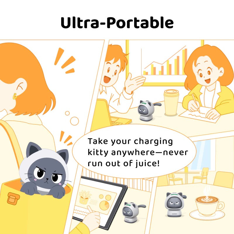 Ugreen Uno 45W USB-C GaN Fast Charger (Cat Design) (X640/85691B)