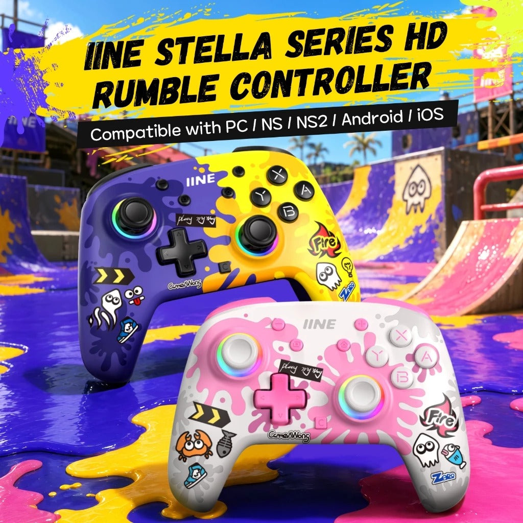IINE Stella Series HD Rumble Wireless Controller | Datablitz