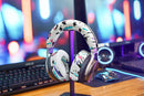 Wicked Cushions Corsair Virtuoso Silicone Headband Cover - WC BandZ Virtuoso (90s Black, 90s White)