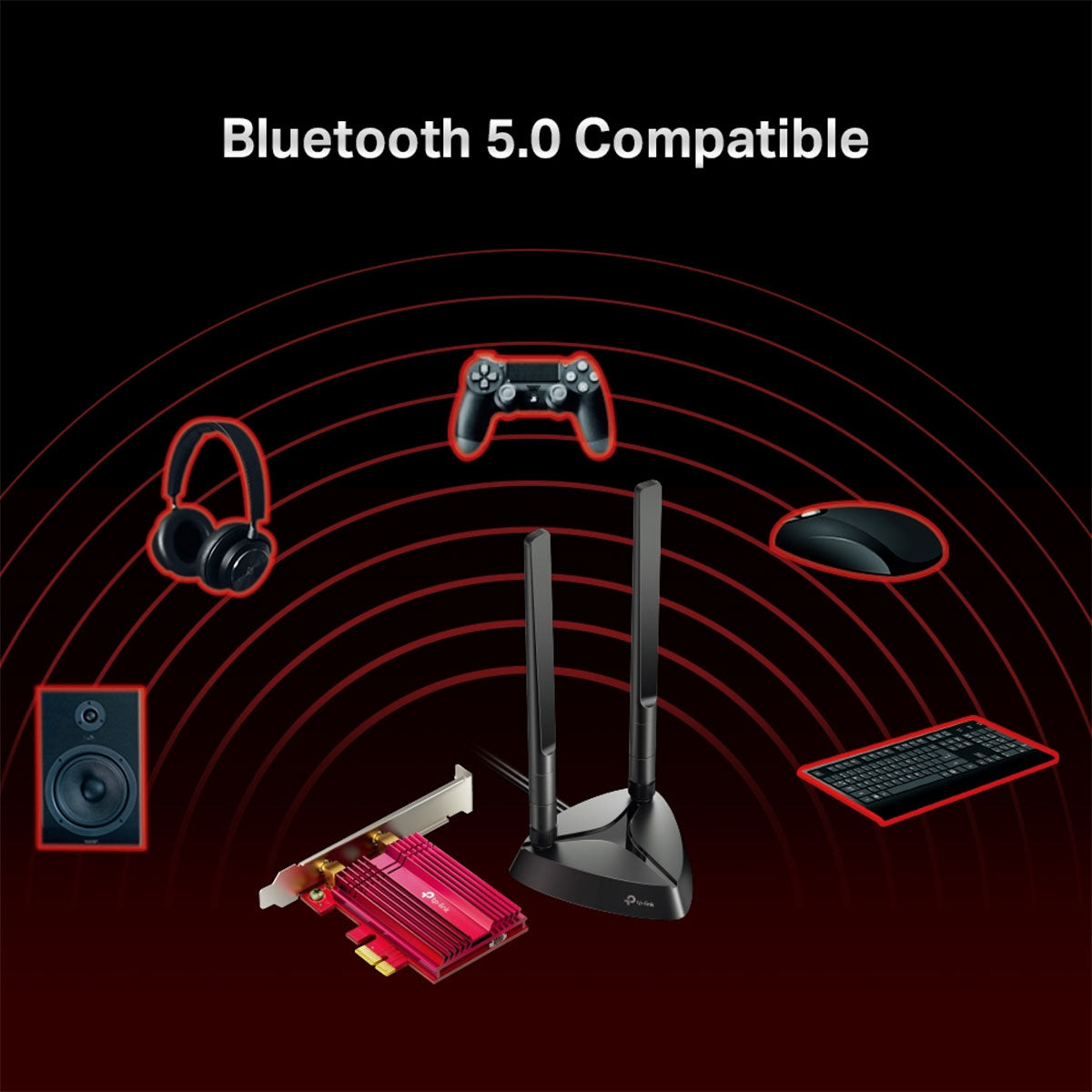 TP-Link TX3000E AX3000 Wi-Fi 6 Bluetooth 5.0 PCIE Adapter