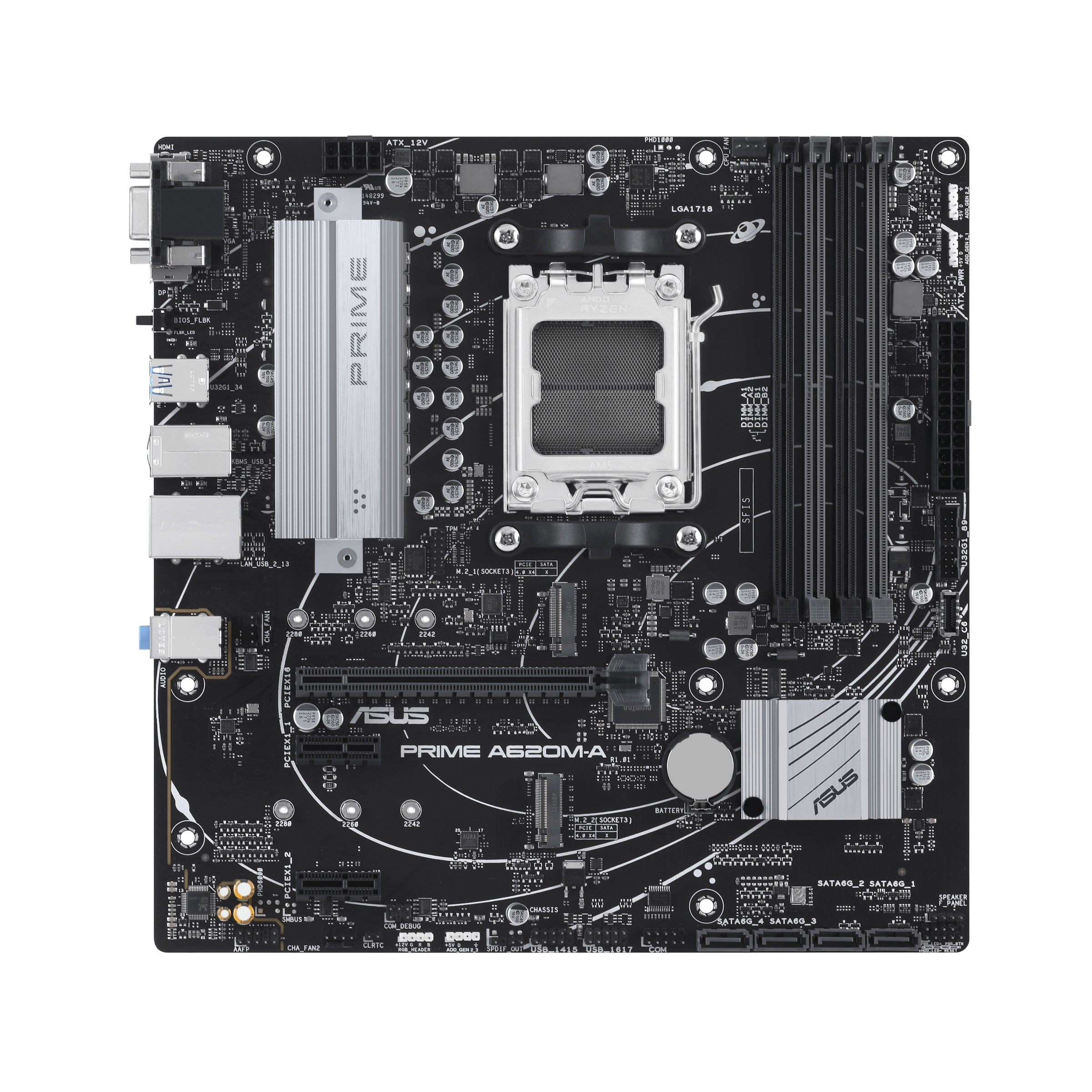 Asus Prime A620M-A-CSM AMD AM5 Motherboard