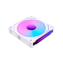 LIAN LI Uni Fan SL-Infinity 120 RGB Revolutionized Daisy-Chain Reverse Blade Single Pack (UF-RSLIN120-1W) (White)