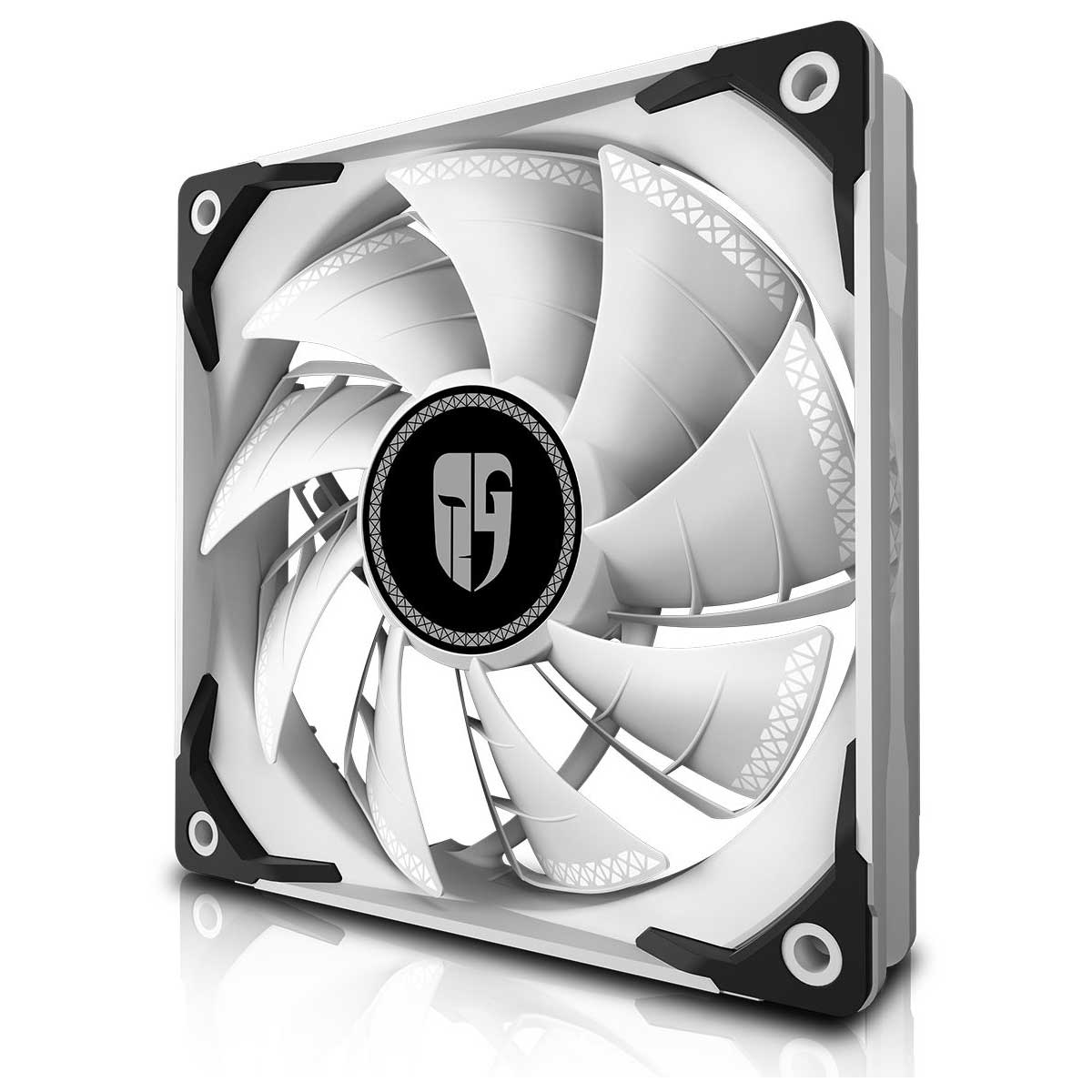 DEEPCOOL TF120S 2-Layer Blade 120MM Case Fan (White) (DP-GS-H12FDB-TF120S-WH)