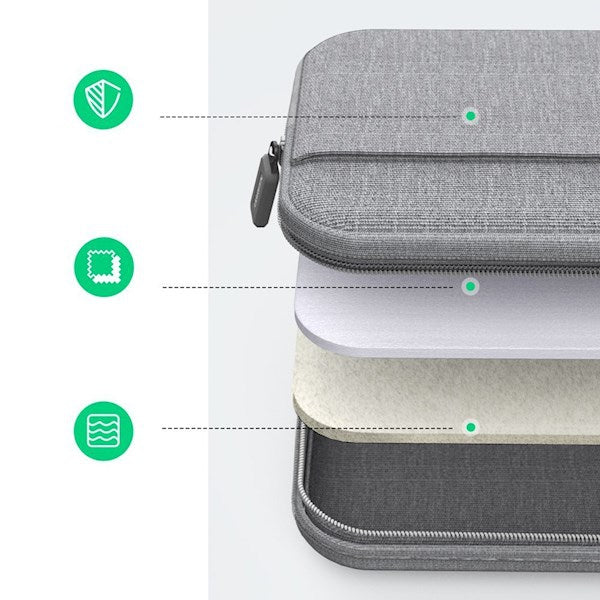 UGreen 14"-14.9" Portable Laptop Bag (Gray) (LP437/50337)