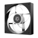 ID-Cooling AS-120-K ARGB Trio FX 120mm 4Pin PWM/3Pin 5V ARGB Silent Daisy Chain CPU Fan (Black)