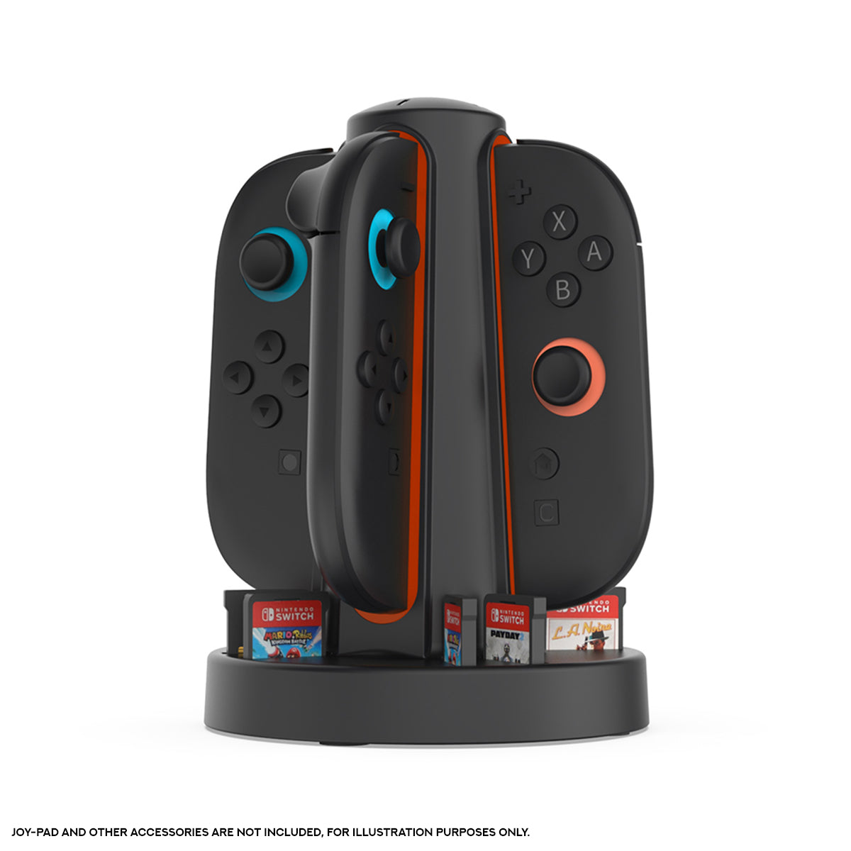 Dobe Charging Dock for Nintendo Switch 2 Joy-Pad (Black) TNS-3172