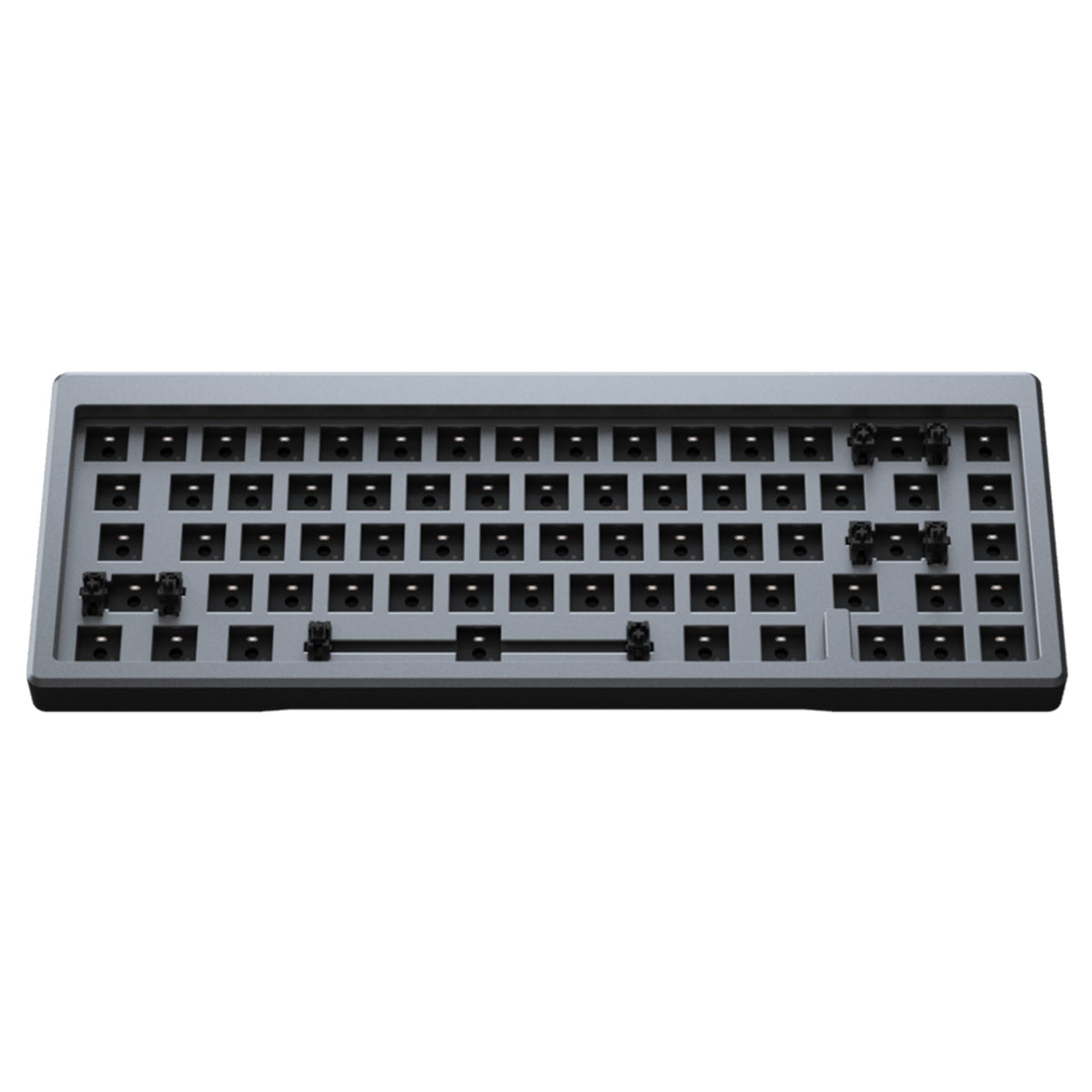 AKKO MOD005 RGB MECHANICAL KEYBOARD HOT-SWAPPABLE DIY KIT GASKET MOUNT WITH 67-KEY LAYOUT (GRAY) - DataBlitz