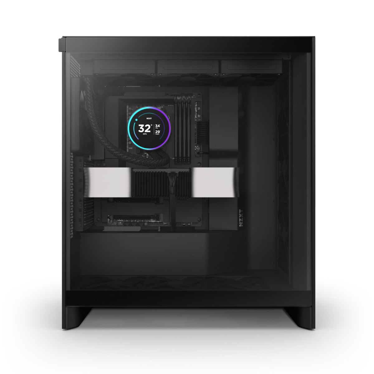 NZXT Kraken Elite 360 360mm AIO Liquid Cooler with IPS LCD & Static Pressure Fans (Black) (RL-KN36E-B2)