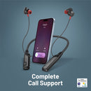 Promate Blend High-Definition Dynamic Wireless Neckband Earphones with TF Card Slot (Black)