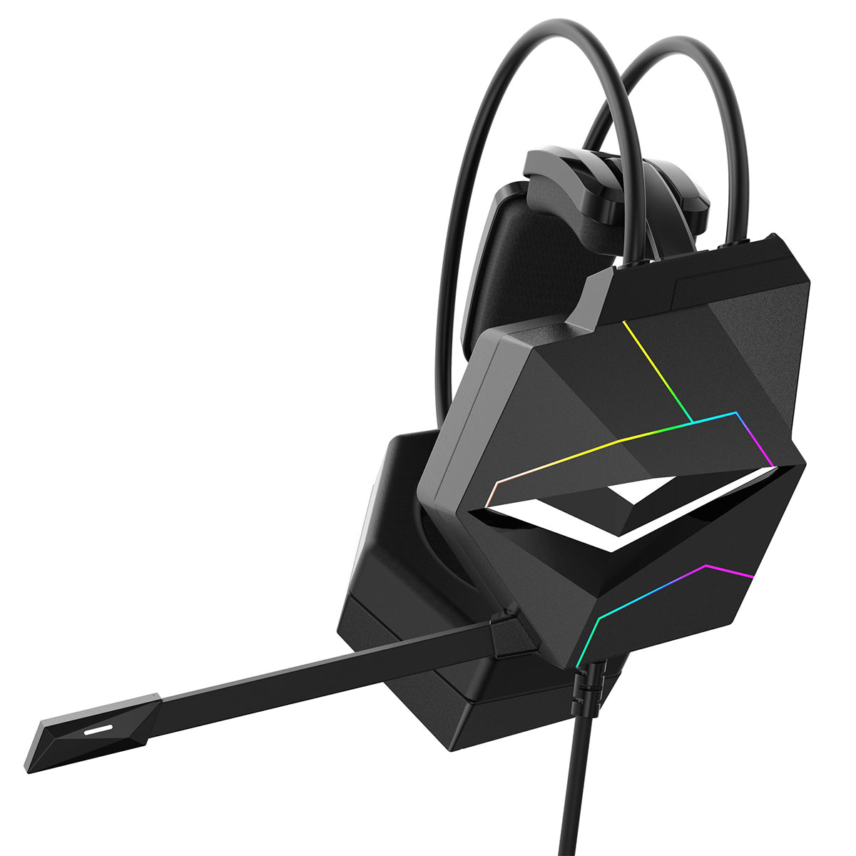 Onikuma X20 7.1 Wired Professional Gaming Headset with Noise Cancellation Microphone (Black)