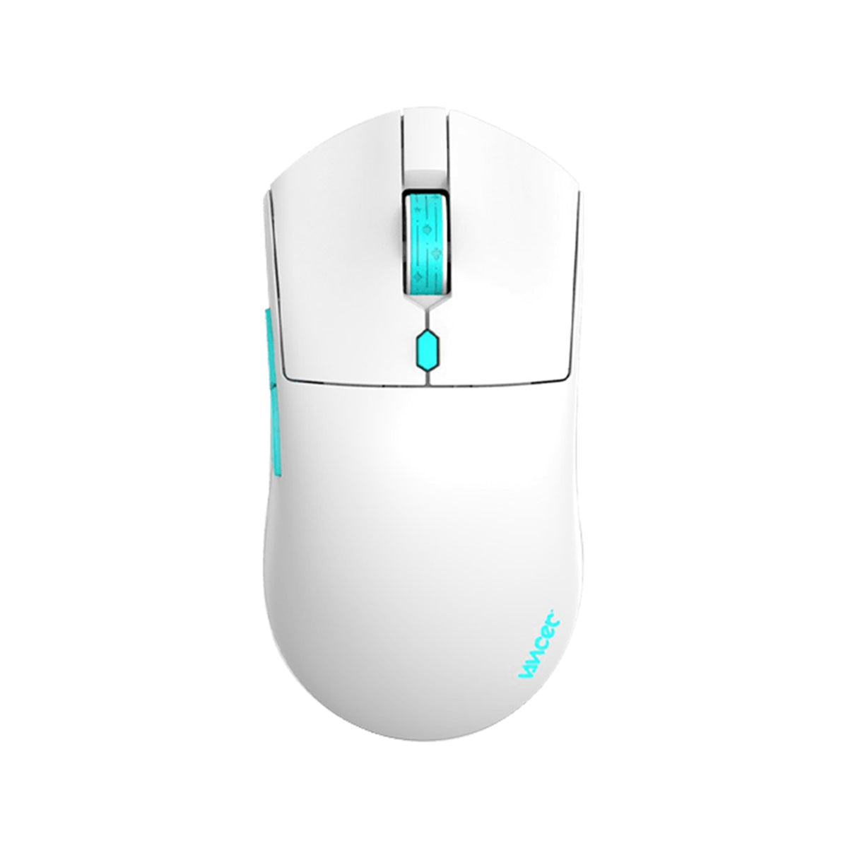 VANCER Gemini Castor Wireless Gaming Mouse Pro (White) - DataBlitz
