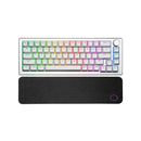 COOLER MASTER CK721 65% HYBRID WIRELESS MECHANICAL KEYBOARD WHITE (BLUE SWITCH CLICKY) - DataBlitz