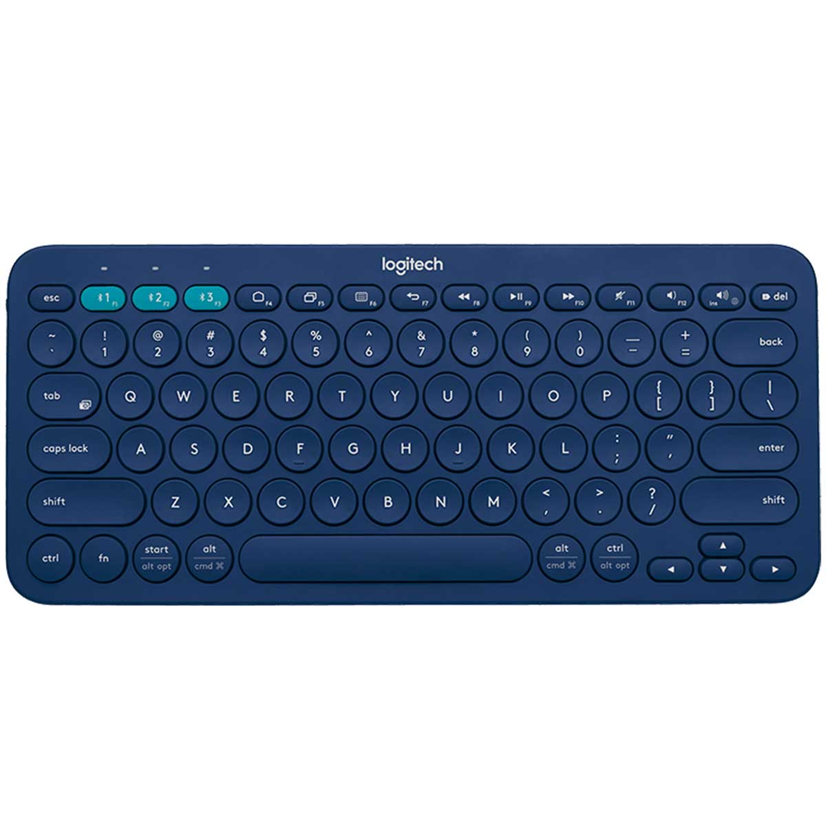 Logitech K380 Multi-Device Bluetooth Keyboard (Blue)
