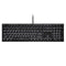 COOLER MASTER CK320 MECHANICAL GAMING KEYBOARD WITH CHERRY MX SWITCHES AND LED BACKLIGHTNING (CHERRY MX BLUE)