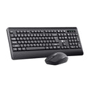 LECOO KW202 Wireless Keyboard and Mouse Combo (Black)