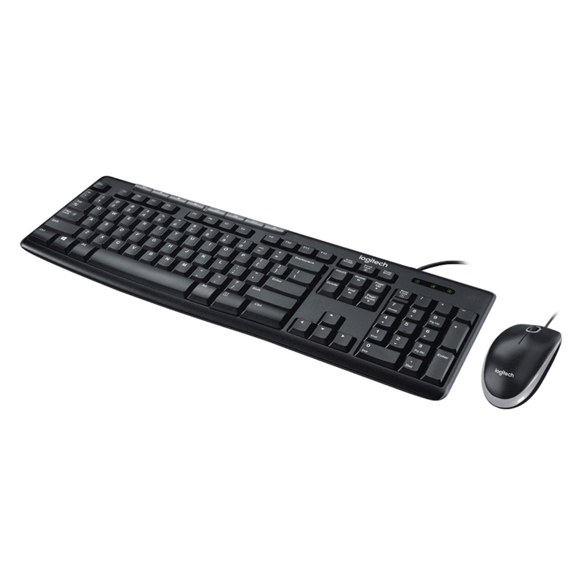 LOGITECH MK200 MEDIA PLUG AND PLAY USB KEYBOARD AND MOUSE COMBO - DataBlitz