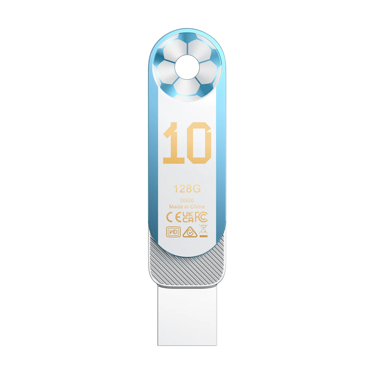 Lexar Elite Legends Series AFA Edition D500 128GB USB 3.2 Gen 1 Type-C & Type-A Solid State