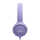 JBL Tune 520C USB-C Hi-Res Wired On-Ear Headphones (Black, White, Blue, Purple)