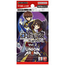 Union Arena Trading Card Game Extra Booster Pack (Code Geass: Lelouch Of The Rebellion Vol.2)