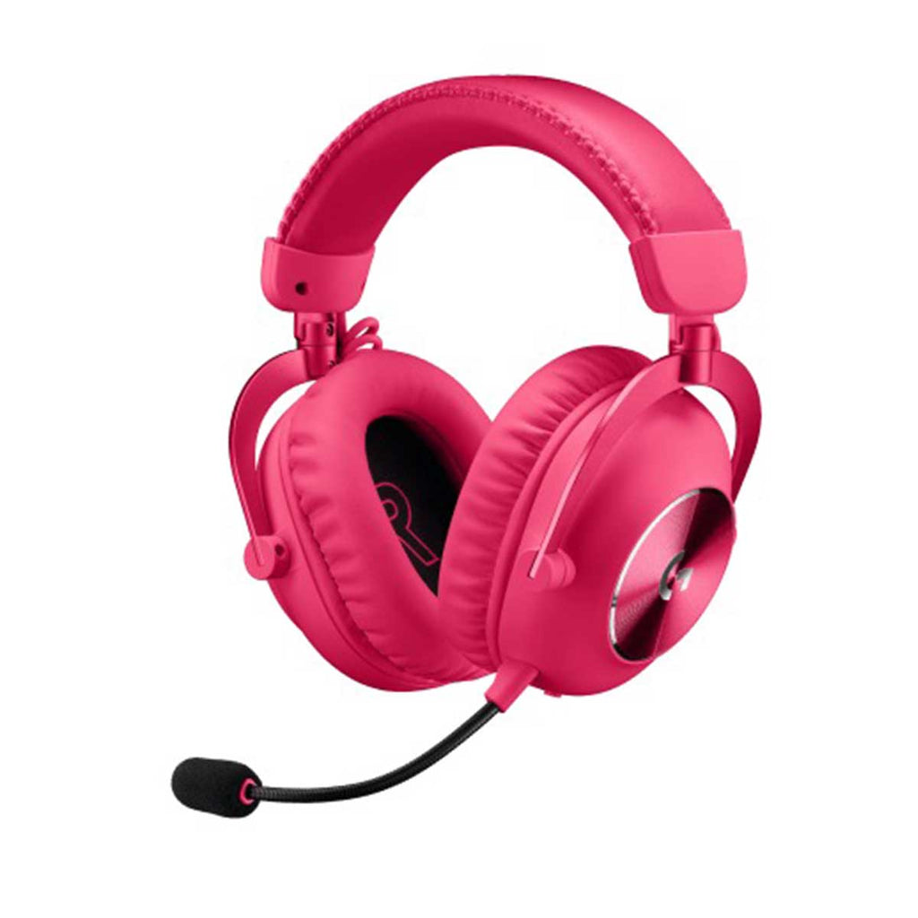 Logitech Pro X Lightspeed Wireless Gaming Headset (Magenta)
