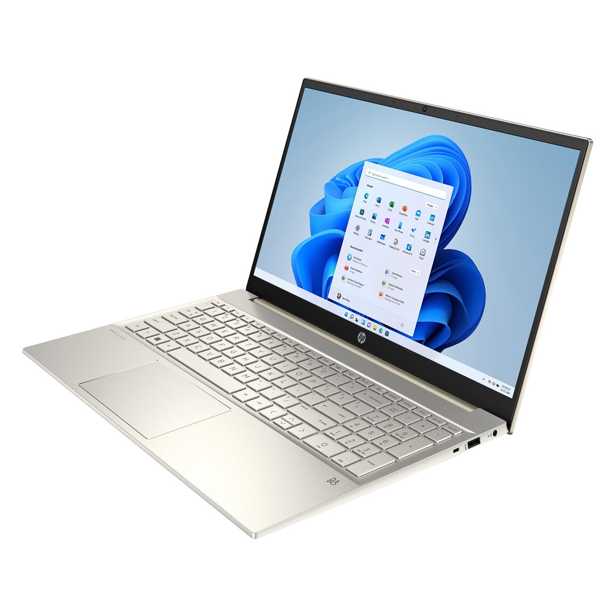 HP Pavilion 15-EG3126TU Laptop (Warm Gold) | 15.6" FHD (1920x1080) | i5-1335U | 16GB RAM | 512GB SSD | Intel Iris Xe | Windows 11 Home | MS Office Home & Student 2021 | HP Prelude Topload Bag