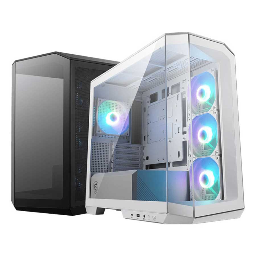 MSI MAG PANO M100R PZ Micro-ATX Tower Gaming Case (Black)