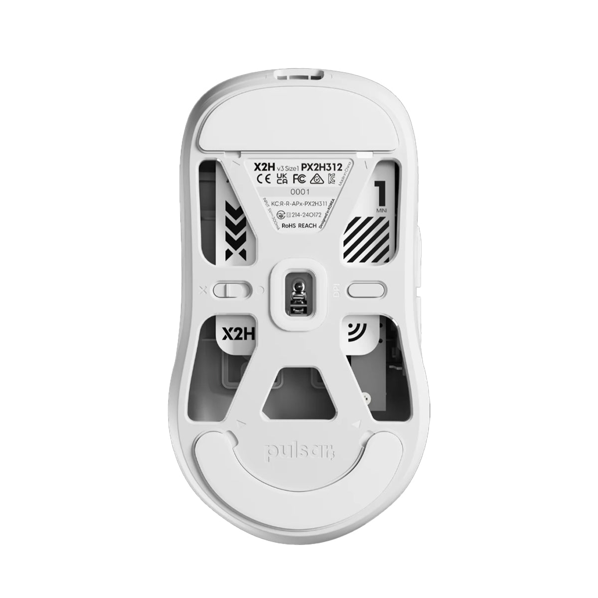 Pulsar X2H V3 Ultralight Weight eSports Gaming Mouse Size 1 - DataBlitz