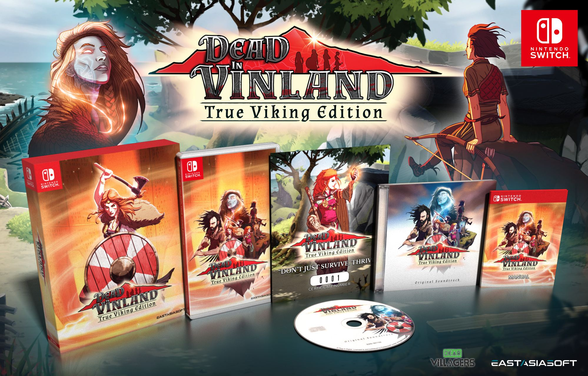 Nintendo Switch Dead In Vinland True Viking Edition (Asian)