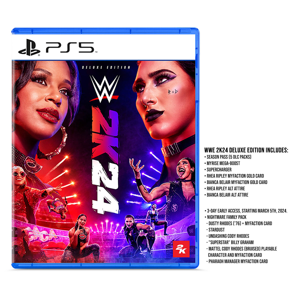 PS5 WWE 2k24 Deluxe Edition (ASIAN)