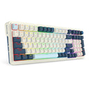 Redragon Eisa Pro 3 Modes 98-Key Hot-Swappable RGB Mechanical Keyboard - White Blue (Linear Red Switch) (K686WB-RGB-Pro)