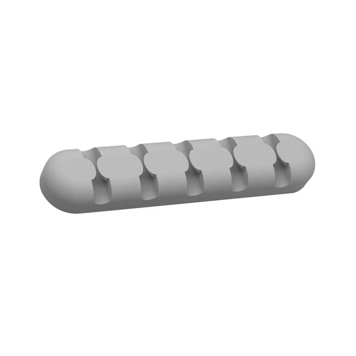 Orico CBS5 5-Slots Soft Silicone Self-Adhesive Desk Cable Manager (Grey)