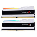 G.Skill Trident Z5 RGB 32GB (2X16GB) DDR5 Intel XMP 6000MHZ CL36-36-36-96 1.35V Desktop Memory (Matte White) (F5-6000J3636F16GX2-TZ5RW)