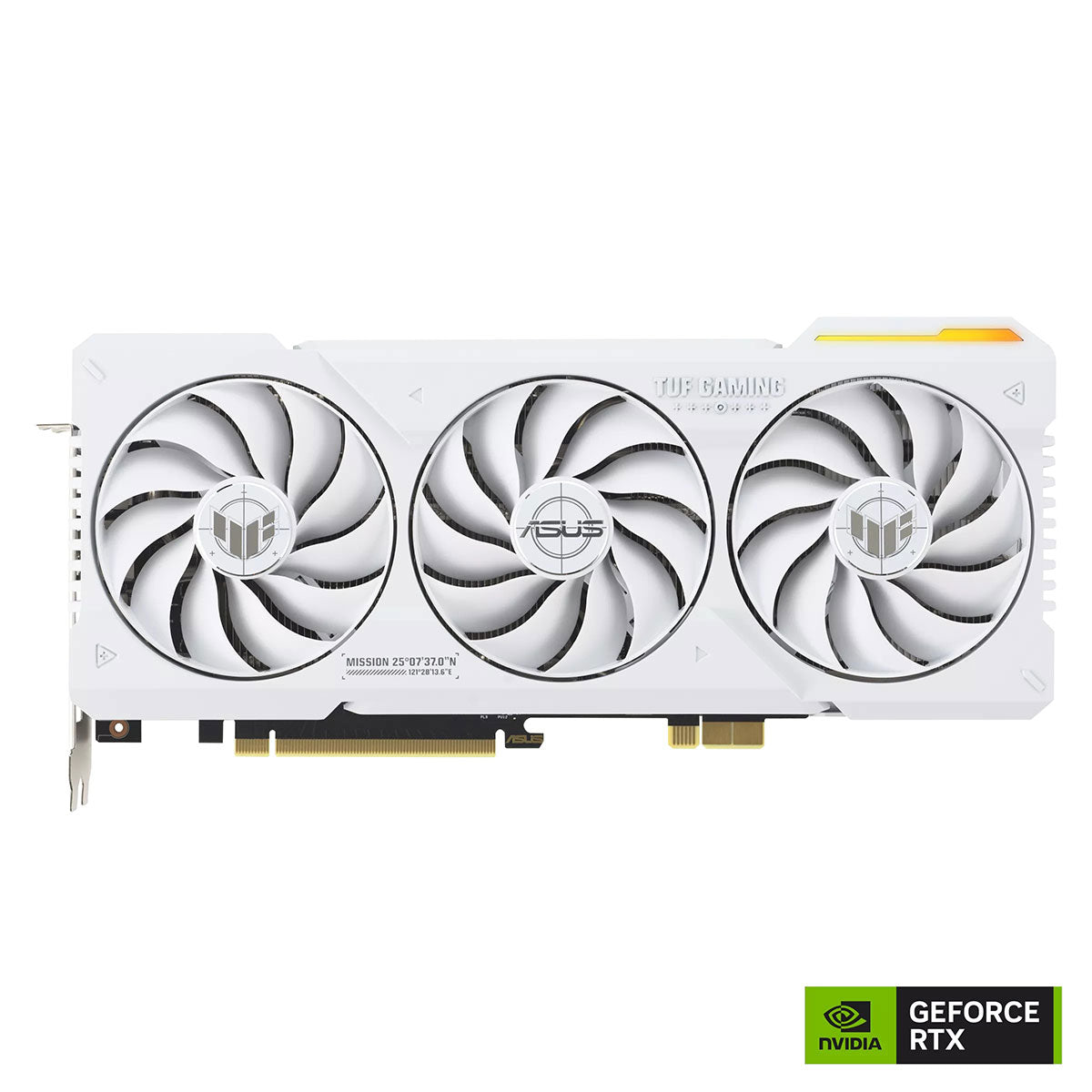 Asus TUF Gaming Geforce RTX 4070 Ti Super OC Edition 16GB GDDR6X BTF White Graphics Card