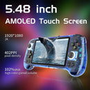 Anbernic RG556 Handheld Gaming Console (Transparent Blue)