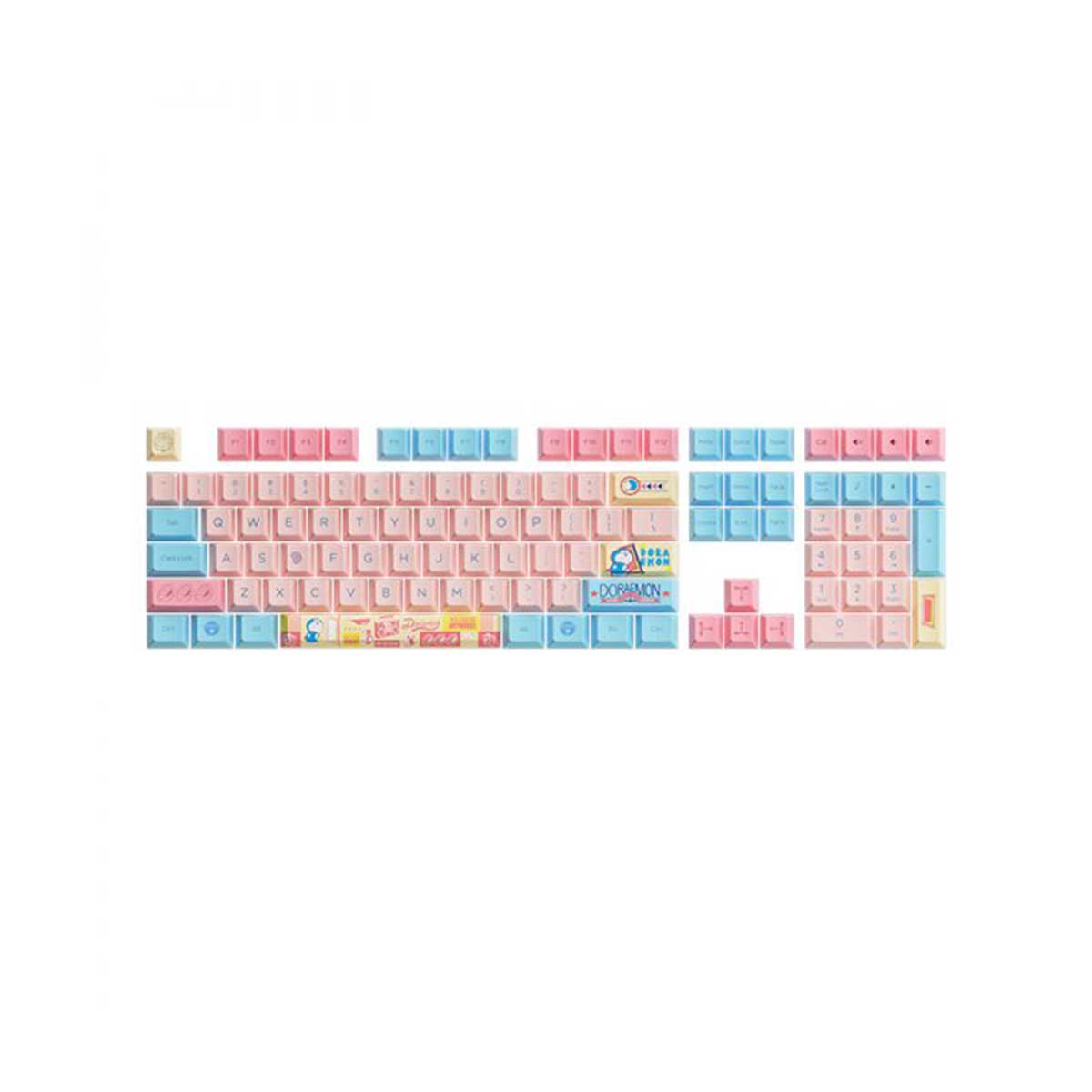 Akko Doraemon Macaron Keycap Set Cherry Profile 136 Keys