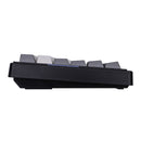 Ajazz AKS075 RGB Tri-Mode 75% Keys Hotswappable Mechanical Keyboard with Screen (Black/Gray/Yellow)