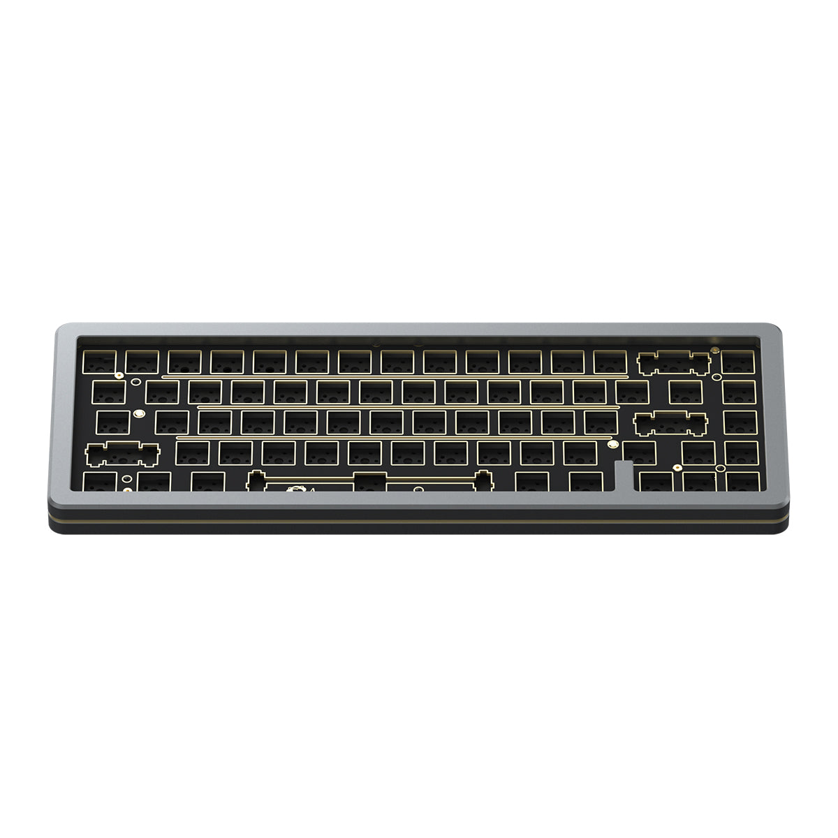 Akko SPR67 Spring Mount Keyboard Kit (Space Grey)