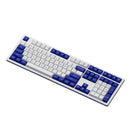 Monsgeek MX108 Business Wireless Mechanical Keyboard & Mouse Combo (Blue & White)