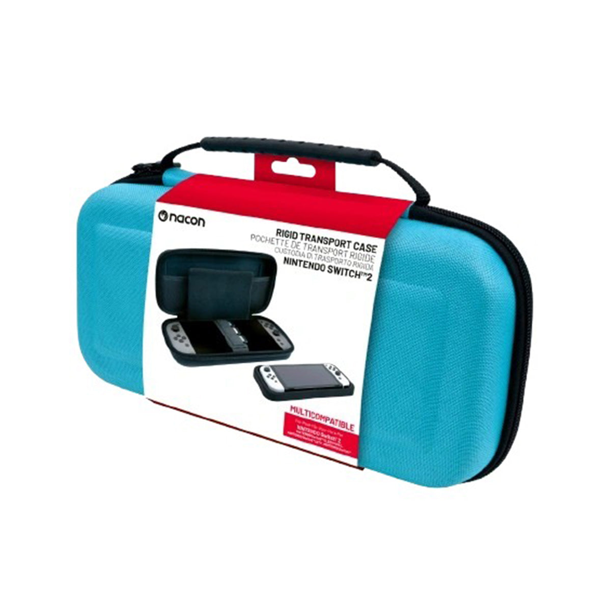 Nacon Rigid Transport Case for Nintendo Switch 2 / Nintendo Switch OLED / Nintendo Switch Lite / Nintendo Switch