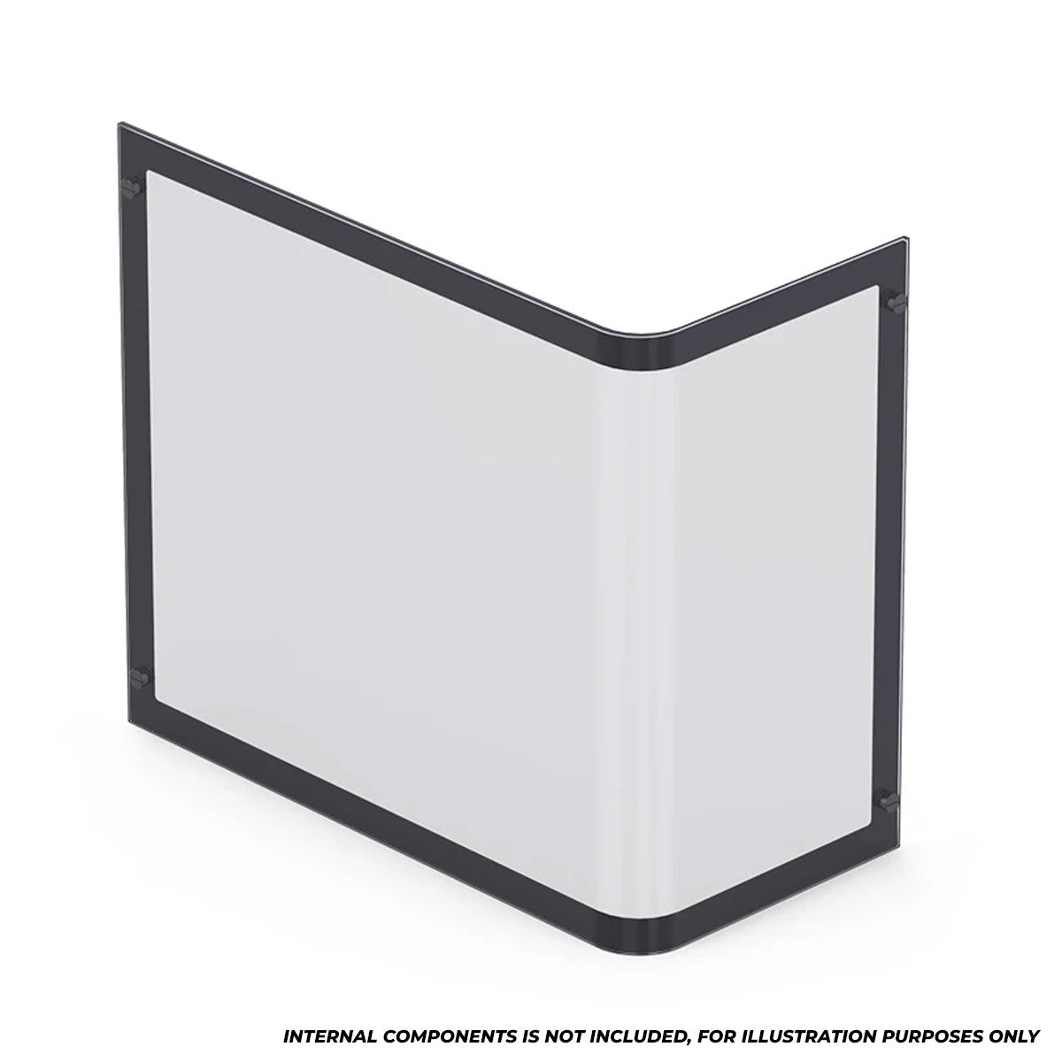 Jonsbo TK-3 ATX Separated Cabinet Computer Case (Black, White)